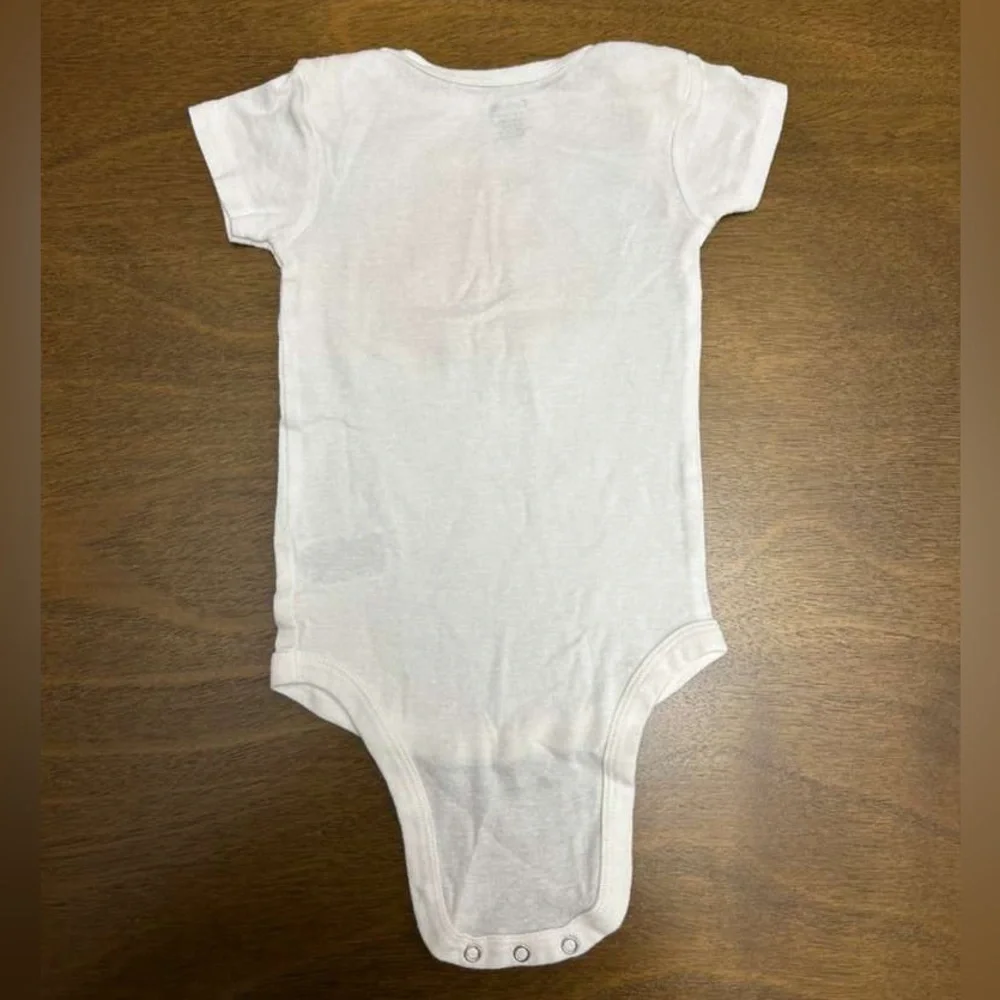 Gerber Unisex Baby Short Sleeve Bodysuit White 6-9 Months (0399)